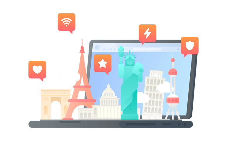 在美属萨摩亚连接到中国的代理 - 翻回VPN
